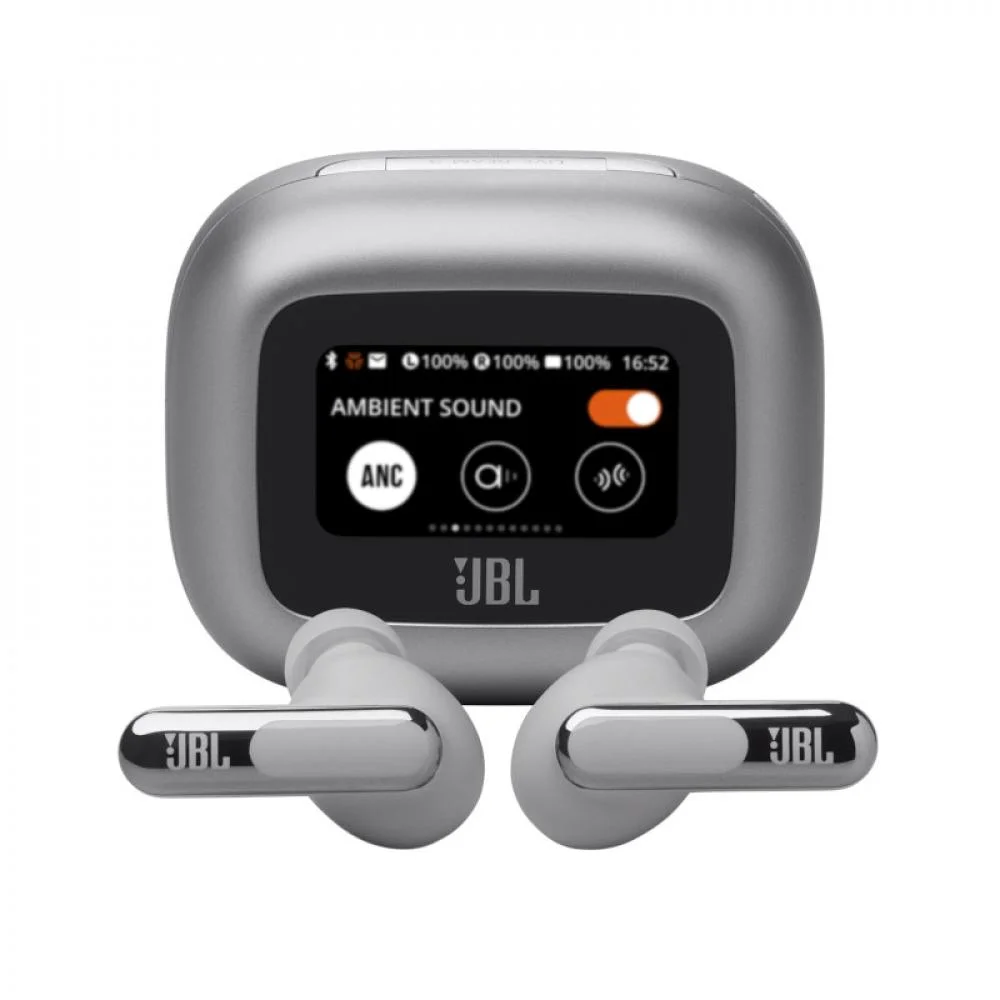 Fone De Ouvido Bluetooth Jbl Live Beam 3 Prata Fone De Ouvido Bluetooth Jbl Live Beam 3 Prata