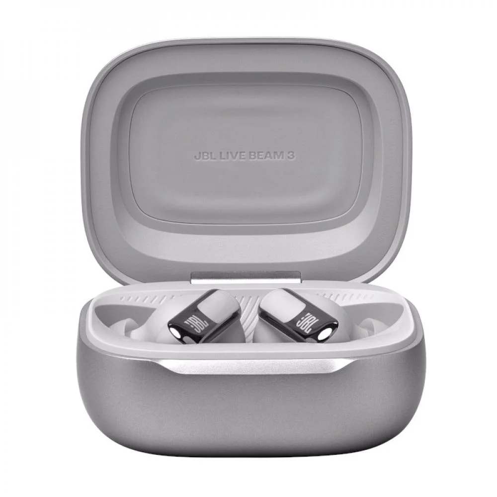 Fone De Ouvido Bluetooth Jbl Live Beam 3 Prata Fone De Ouvido Bluetooth Jbl Live Beam 3 Prata