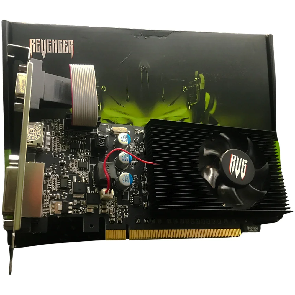 Placa De Vídeo Nvidia Geforce 2gb Gt 705, Gdrr3, 64 Bit, Gt705/2g - Revenger 7