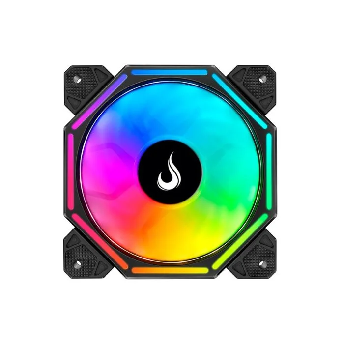 Imagem 4 de 5 do produto Cooler Para Gabinete Rise Mode Hex Turbine 120mm ARBG 2000RPM - RM-H-ARGB-TOR-B