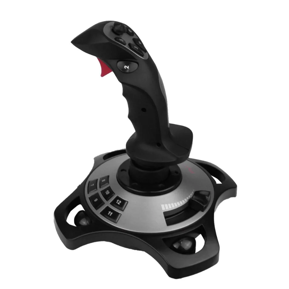 Imagem 5 de 5 do produto Controle Gamer Flight Stick Joystick Simulador Voo Piloto Computador PC