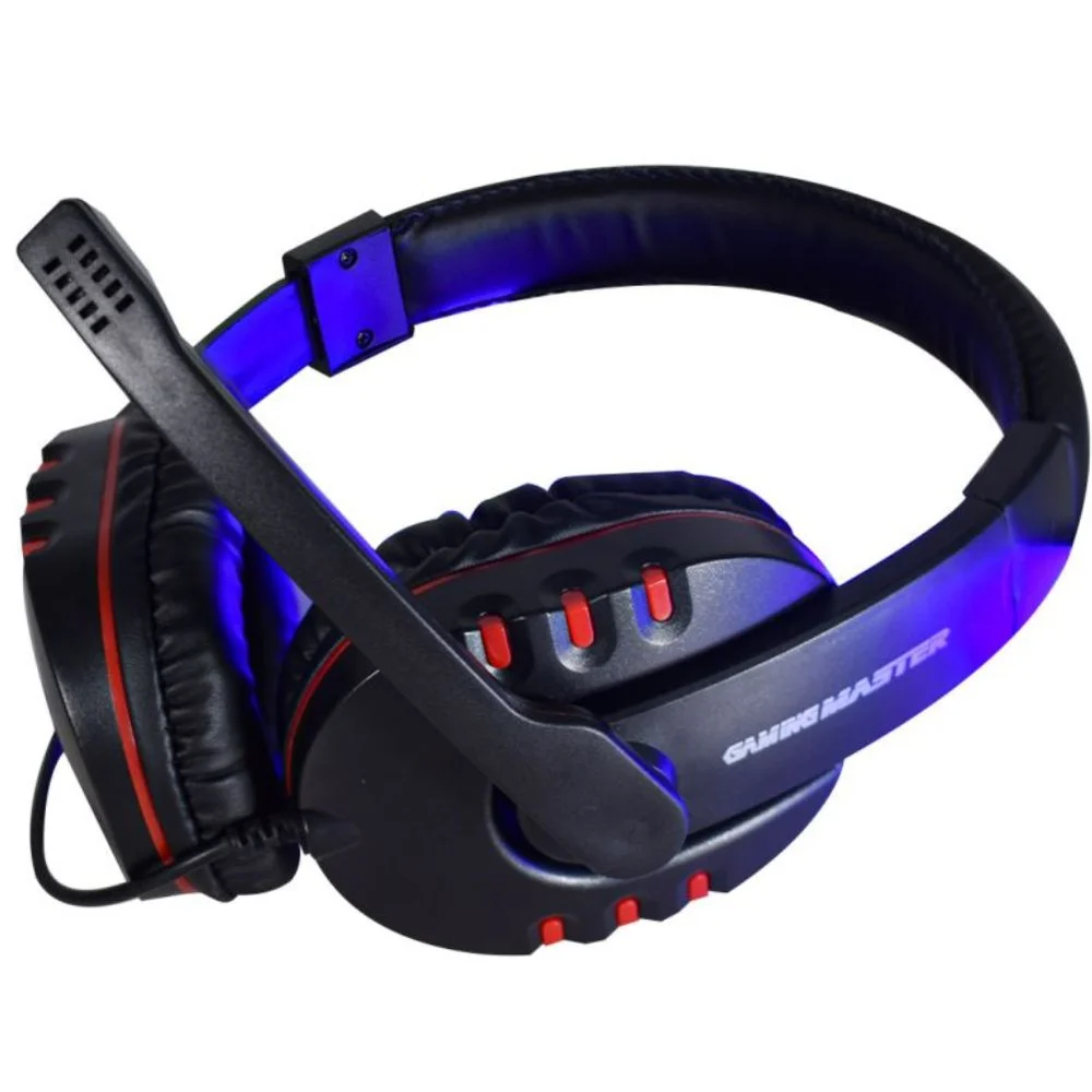 Imagem 2 de 5 do produto Headset Kmex Gamer Ar89 Preto E Vermelho
