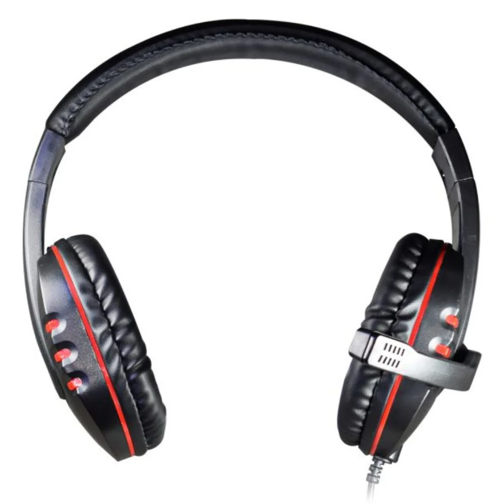 Imagem 3 de 5 do produto Headset Kmex Gamer Ar89 Preto E Vermelho