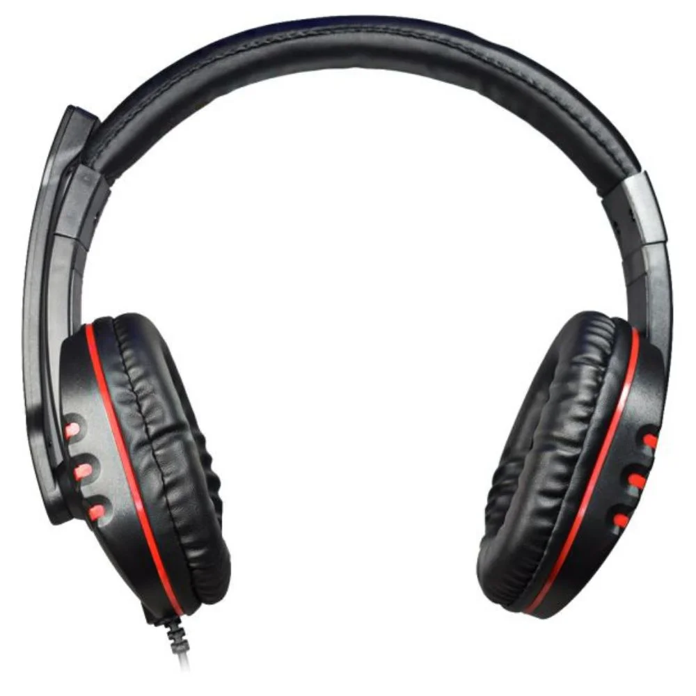 Imagem 4 de 5 do produto Headset Kmex Gamer Ar89 Preto E Vermelho
