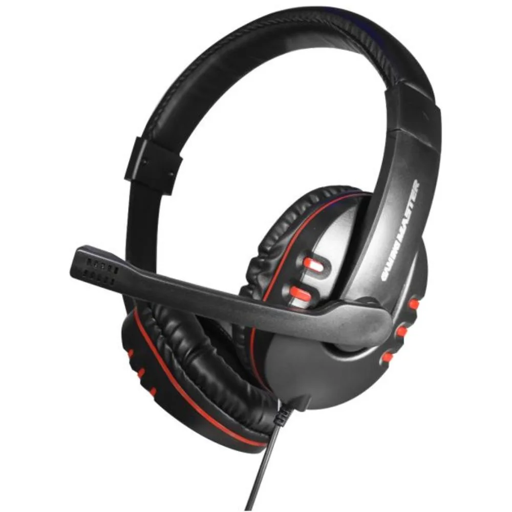 Imagem 5 de 5 do produto Headset Kmex Gamer Ar89 Preto E Vermelho