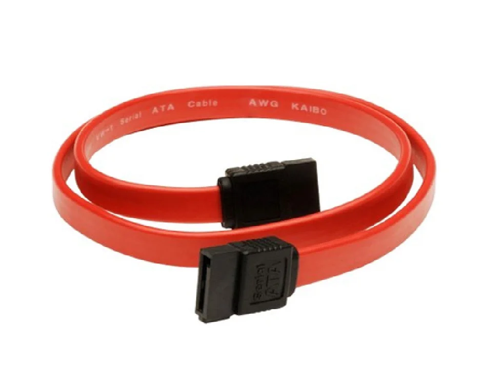 Imagem 2 de 5 do produto Cabo Sata Dados 180g 50cm - Kit 10 Peças Alta Qualidade