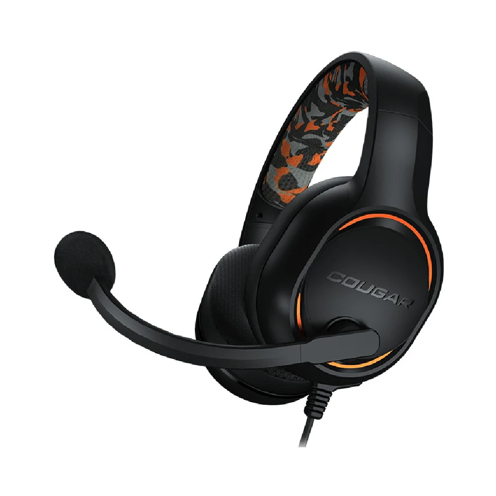 Imagem 3 de 5 do produto Headset Gamer Cougar Dive 3.5mm C/microfone 50mm Preto - Cgr-p508-270