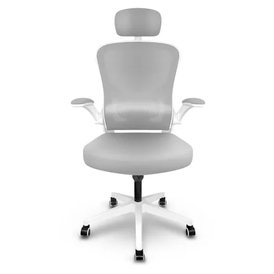 Cadeira Presidente Escritório Ergonômica Gogo Chair Go100 - Branca Branco