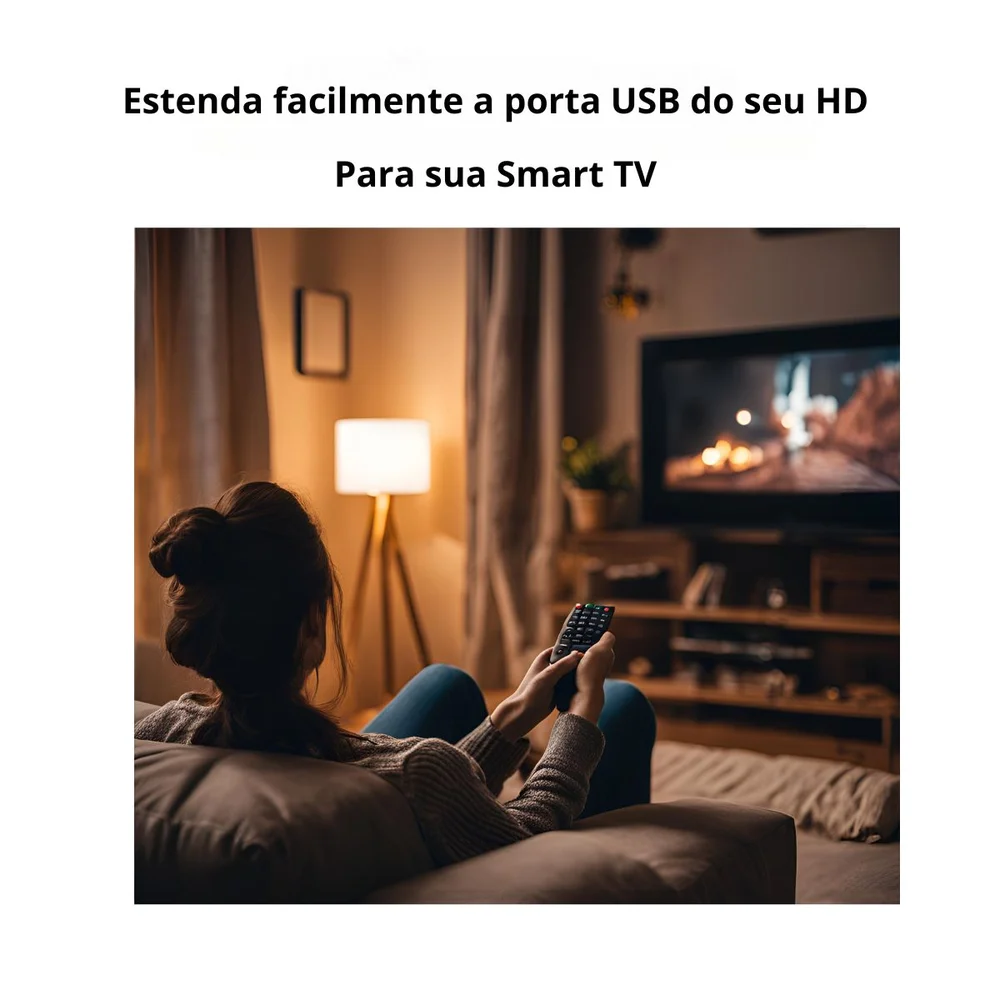 Imagem 3 de 5 do produto Cabo Usb 3.0 A Macho X Usb A Femea 5m Az Tebera