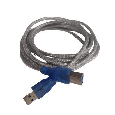 Cabo Usb 3.0 A Macho X Usb 3.0 B Macho 3m Cristal