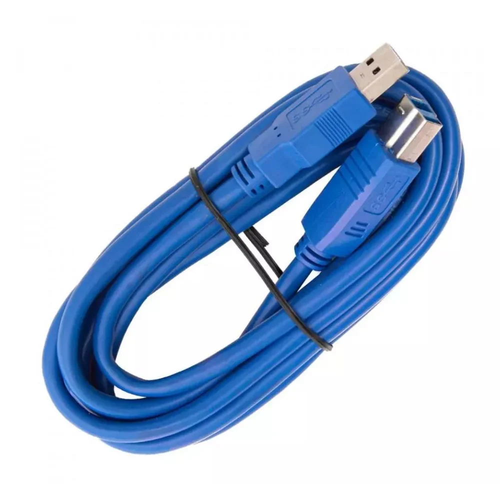 Imagem 3 de 5 do produto Cabo Usb 3.0  Para Impressora  5m - Tebera