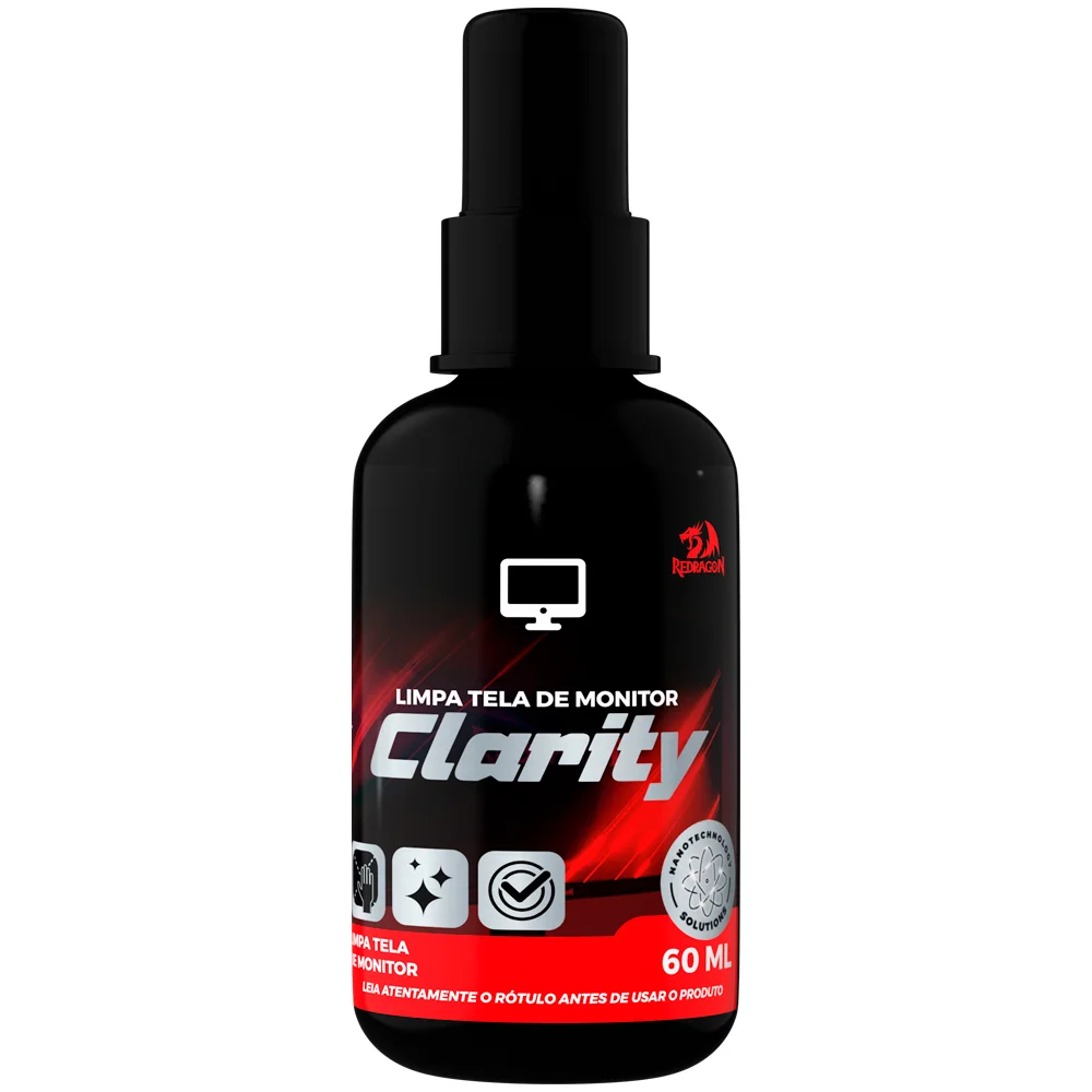 Imagem 2 de 5 do produto Limpa Tela Monitor Redragon 60ml Clarity