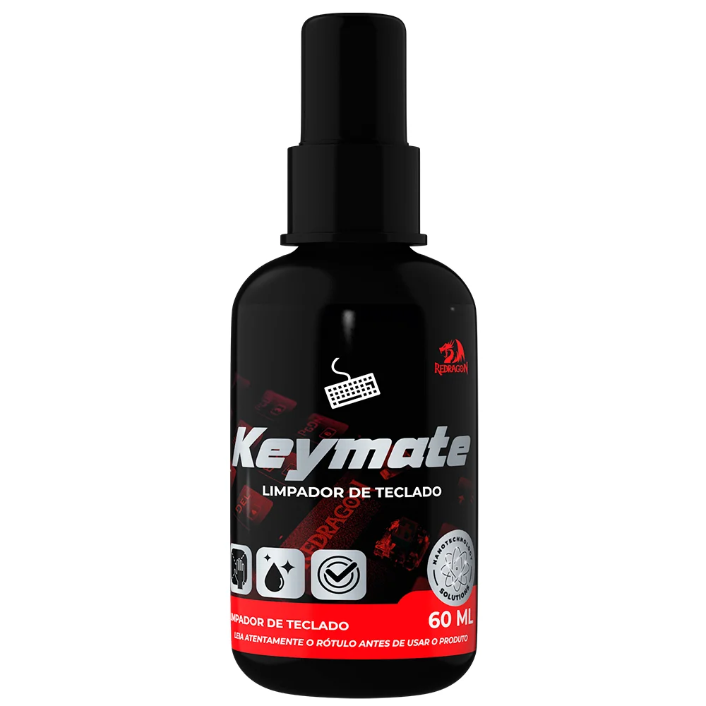 Imagem 2 de 5 do produto Limpa Teclado Redragon 60ml Keymate