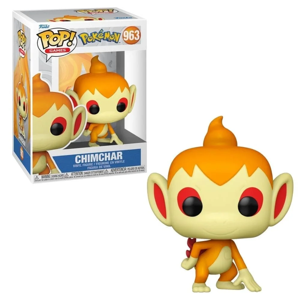 Imagem 2 de 3 do produto Boneco Funko Pop! Pokémon - Chimchar