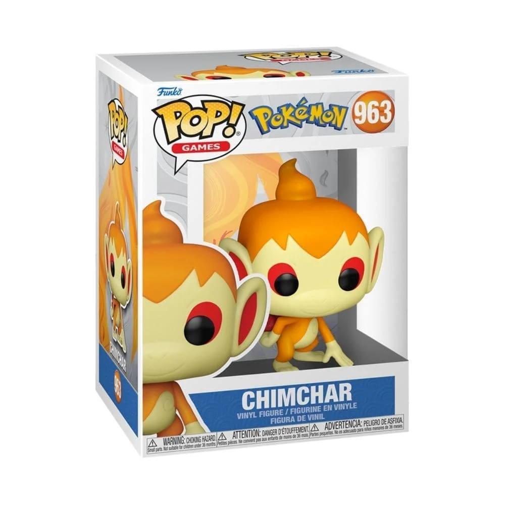 Imagem 3 de 3 do produto Boneco Funko Pop! Pokémon - Chimchar