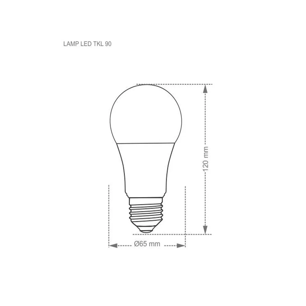 Imagem 4 de 5 do produto Lâmpada LED TKL 90 6500K 14W Taschibra