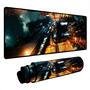 Novo Mouse Pad Gamer Deskpad Speed Extra Grande Borda Costurada Profissional 100x50  - Carro Sport