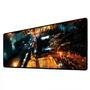 Novo Mouse Pad Gamer Deskpad Speed Extra Grande Borda Costurada Profissional 100x50  - Carro Sport