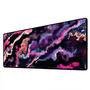Novo Mouse Pad Gamer Deskpad Speed Extra Grande Borda Costurada Profissional 90x40  - Abstrato Ametista