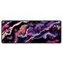 Novo Mouse Pad Gamer Deskpad Speed Extra Grande Borda Costurada Profissional 90x40  - Abstrato Ametista