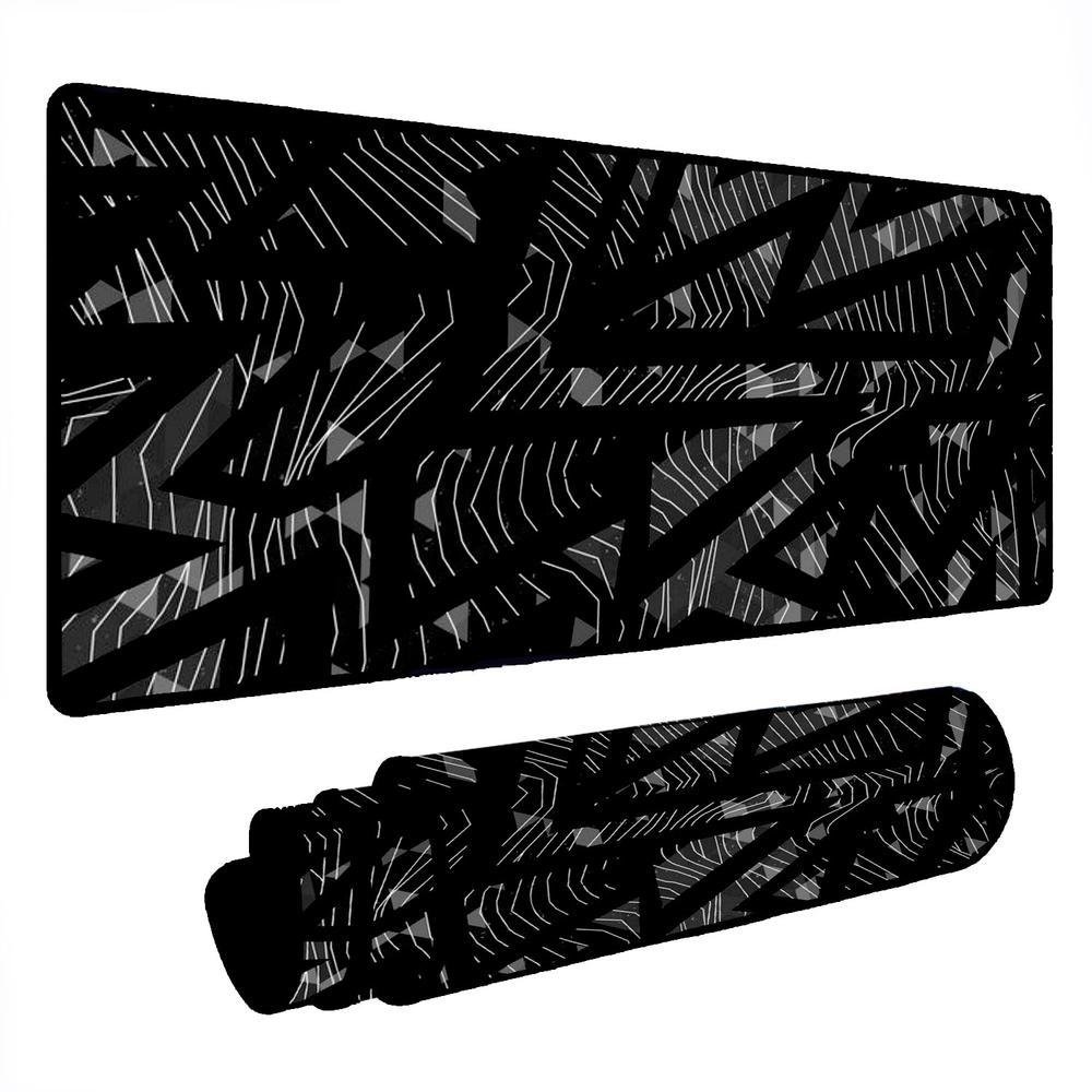 Novo Mouse Pad Gamer Deskpad Speed Extra Grande Borda Costurada Profissional 80x40 - Formas P.b Novo Mouse Pad Gamer Deskpad Speed Extra Grande Borda Costurada Profissional 80x40 - Formas P.b