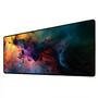 Novo Mouse Pad Gamer Deskpad Speed Extra Grande Borda Costurada Profissional 100x50  - Nebulosa Colors