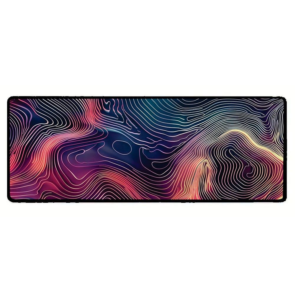 Novo Mouse Pad Gamer Deskpad Speed Extra Grande Borda Costurada Profissional 120x60 - Geológico Rosa Roxo Novo Mouse Pad Gamer Deskpad Speed Extra Grande Borda Costurada Profissional 120x60 - Geológico Rosa Roxo