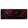 Novo Mouse Pad Gamer Deskpad Speed Extra Grande Borda Costurada Profissional 120x60  - Abstrato Laranja Preto