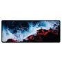 Novo Mouse Pad Gamer Deskpad Speed Extra Grande Borda Costurada Profissional 80x40  - Maremoto