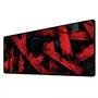 Novo Mouse Pad Gamer Deskpad Speed Extra Grande Borda Costurada Profissional 120x60  - Barras Vermelho
