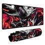 Novo Mouse Pad Gamer Deskpad Speed Extra Grande Borda Costurada Profissional 120x60  - Fogo Flamejante