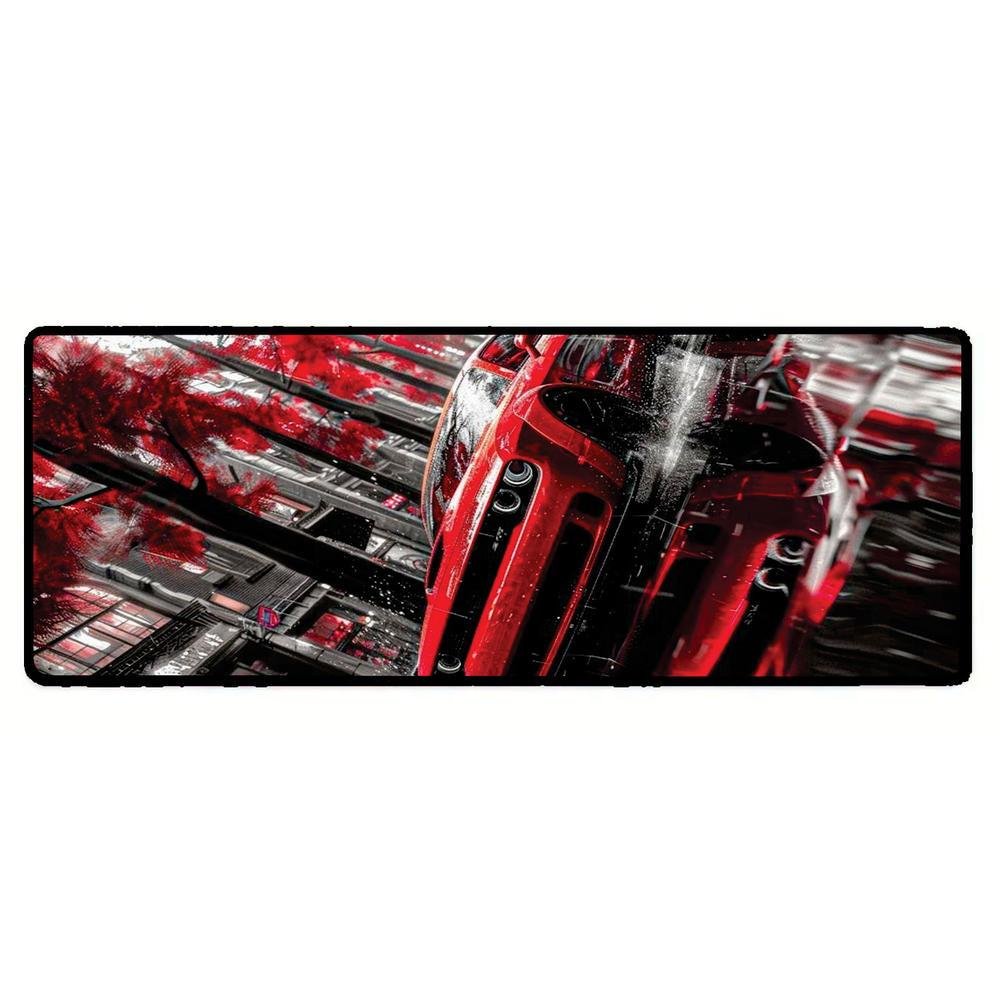 Novo Mouse Pad Gamer Deskpad Speed Extra Grande Borda Costurada Profissional 100x50 - Muscle Vermelho Novo Mouse Pad Gamer Deskpad Speed Extra Grande Borda Costurada Profissional 100x50 - Muscle Vermelho