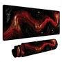 Novo Mouse Pad Gamer Deskpad Speed Extra Grande Borda Costurada Profissional 90x50  - Liquid Vermelho Glitter