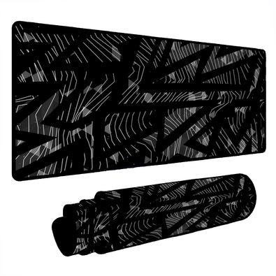 Novo Mouse Pad Gamer Deskpad Speed Extra Grande Borda Costurada Profissional 60x30 - Formas P.b