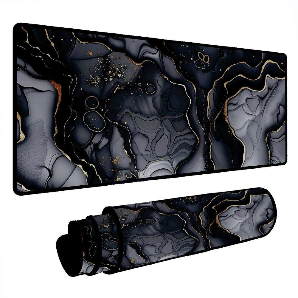 Novo Mouse Pad Gamer Deskpad Speed Extra Grande Borda Costurada Profissional 90x40 - Canion Cinza Amarelo Novo Mouse Pad Gamer Deskpad Speed Extra Grande Borda Costurada Profissional 90x40 - Canion Cinza Amarelo