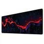 Novo Mouse Pad Gamer Deskpad Speed Extra Grande Borda Costurada Profissional 60x30  -  Liquid Neon Roxo Vermelho