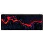 Novo Mouse Pad Gamer Deskpad Speed Extra Grande Borda Costurada Profissional 60x30  -  Liquid Neon Roxo Vermelho
