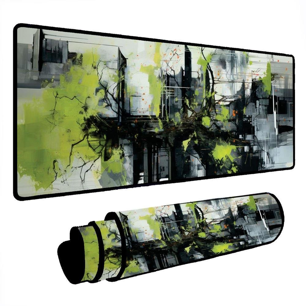 Novo Mouse Pad Gamer Deskpad Speed Extra Grande Borda Costurada Profissional 120x60 - Frame Abstrato Novo Mouse Pad Gamer Deskpad Speed Extra Grande Borda Costurada Profissional 120x60 - Frame Abstrato