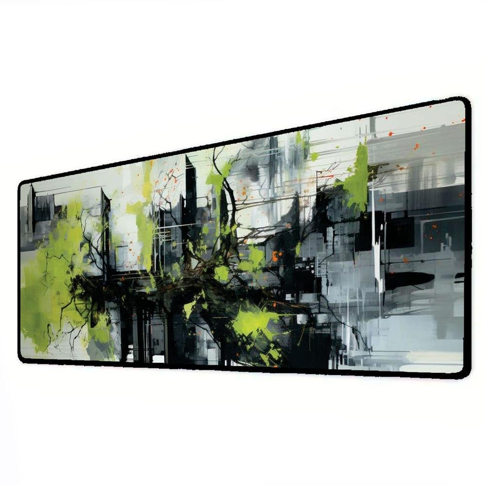 Novo Mouse Pad Gamer Deskpad Speed Extra Grande Borda Costurada Profissional 120x60 - Frame Abstrato Novo Mouse Pad Gamer Deskpad Speed Extra Grande Borda Costurada Profissional 120x60 - Frame Abstrato