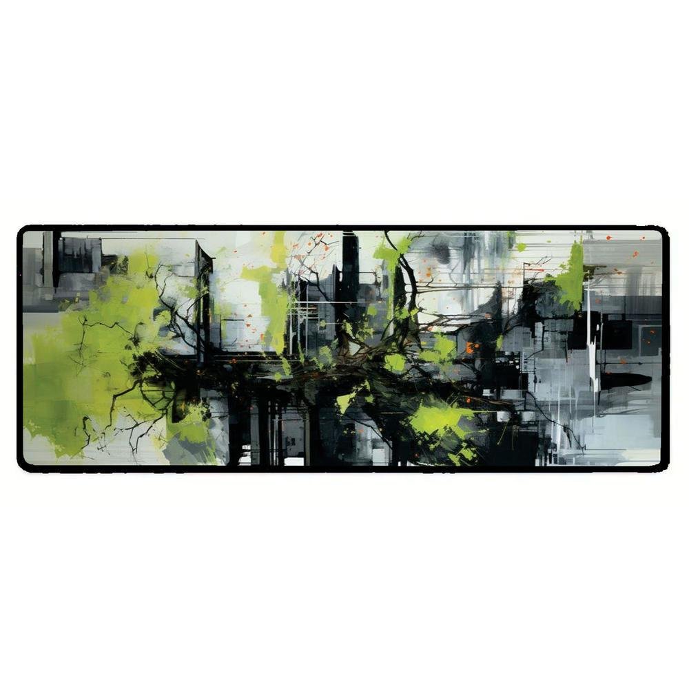 Novo Mouse Pad Gamer Deskpad Speed Extra Grande Borda Costurada Profissional 120x60 - Frame Abstrato Novo Mouse Pad Gamer Deskpad Speed Extra Grande Borda Costurada Profissional 120x60 - Frame Abstrato