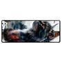 Novo Mouse Pad Gamer Deskpad Speed Extra Grande Borda Costurada Profissional 90x50  - Gato Arvores