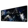 Novo Mouse Pad Gamer Deskpad Speed Extra Grande Borda Costurada Profissional 70x35  - Fumaça Azul Branco