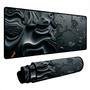 Novo Mouse Pad Gamer Deskpad Speed Extra Grande Borda Costurada Profissional 60x30  -  Rochas Cinzas