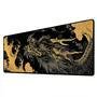 Novo Mouse Pad Gamer Deskpad Speed Extra Grande Borda Costurada Profissional 80x40  - Dragão Sepia