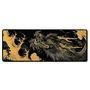 Novo Mouse Pad Gamer Deskpad Speed Extra Grande Borda Costurada Profissional 80x40  - Dragão Sepia