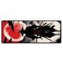 Novo Mouse Pad Gamer Deskpad Speed Extra Grande Borda Costurada Profissional 90x40  - Samurai Lua Cheia