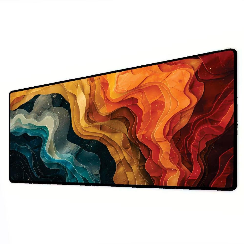 Mouse Pad Gamer Speed Extra Grande Desk Pad Profissional Premium Com Borda Costurada 60x30 - Canion Colors Mouse Pad Gamer Speed Extra Grande Desk Pad Profissional Premium Com Borda Costurada 60x30 - Canion Colors