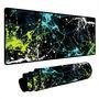 Mouse Pad Gamer Speed Extra Grande Desk Pad Profissional Premium Com Borda Costurada 120x40  - Splash Colors