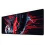 Mouse Pad Gamer Speed Extra Grande Desk Pad Profissional Premium Com Borda Costurada 70x35 - Muscle Lua