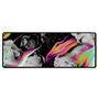 Mouse Pad Gamer Speed Extra Grande Desk Pad Profissional Premium Com Borda Costurada 70x30  - Floral Colors